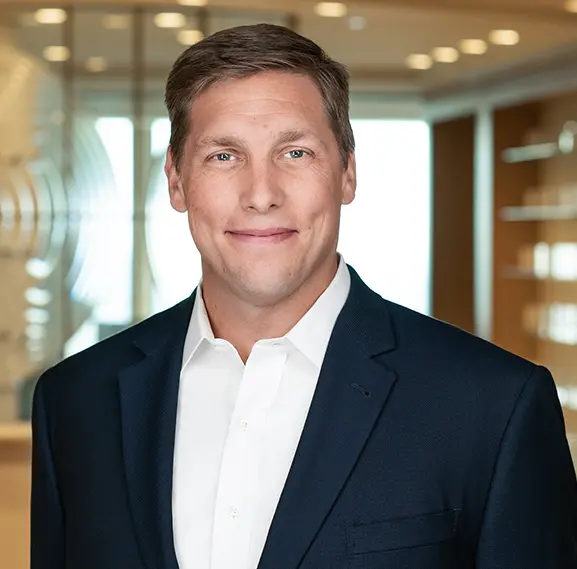 Headshot of Zach Waltz from Harbour Group